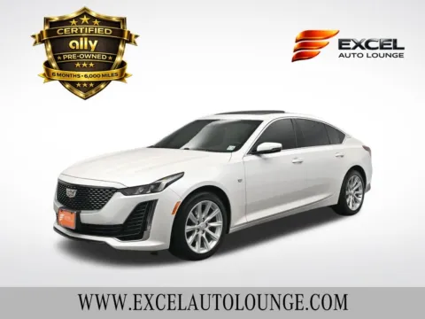 White 2023 Cadillac CT5 Premium Luxury for sale in Hightstown, NJ