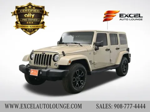 Beige 2018 Jeep Wrangler JK Unlimited Altitude for sale in Hightstown, NJ