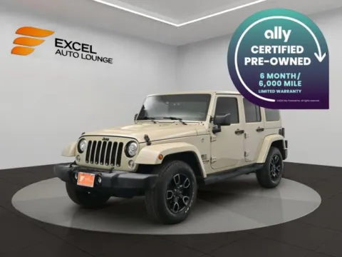 Beige 2018 Jeep Wrangler JK Unlimited Altitude for sale in Hightstown, NJ