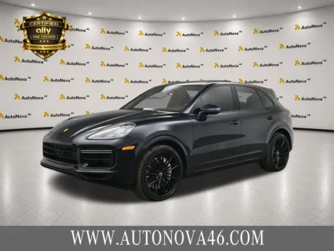 Blue 2021 Porsche Cayenne Turbo for sale in Hightstown, NJ