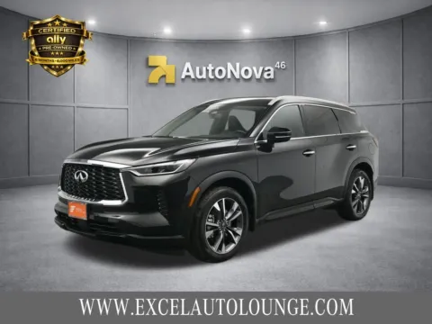 Black 2023 INFINITI QX60 LUXE for sale in Hightstown, NJ