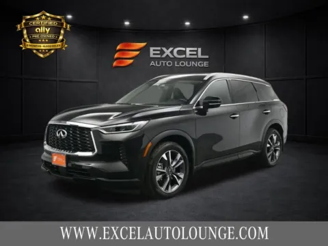 Black 2023 INFINITI QX60 LUXE for sale in Hightstown, NJ