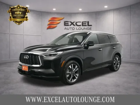 Black 2023 INFINITI QX60 LUXE for sale in Hightstown, NJ