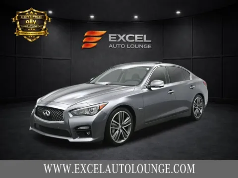 Gray 2015 INFINITI Q50 Hybrid Sport for sale in Hightstown, NJ