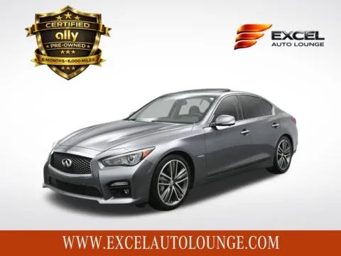 Gray 2015 INFINITI Q50 Hybrid Sport for sale in Hightstown, NJ