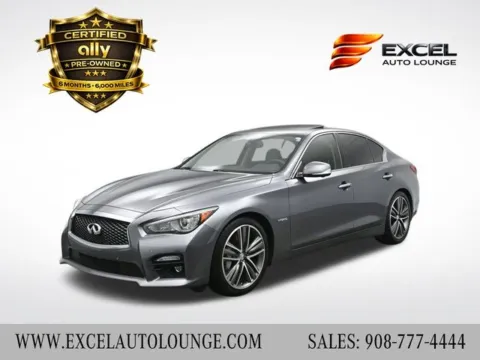 Gray 2015 INFINITI Q50 Hybrid Sport for sale in Hightstown, NJ