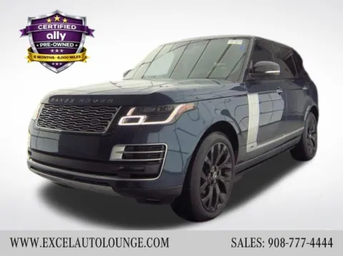 Blue 2019 Land Rover Range Rover SVAutobiography for sale in Hightstown, NJ