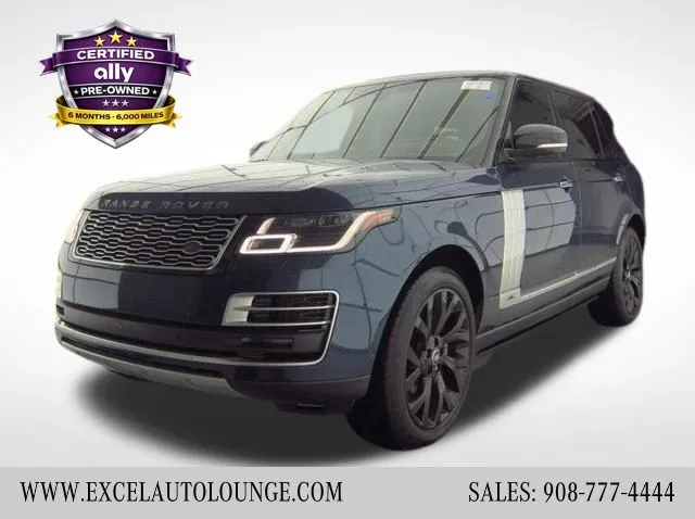 Blue 2019 Land Rover Range Rover SVAutobiography for sale in Hightstown, NJ