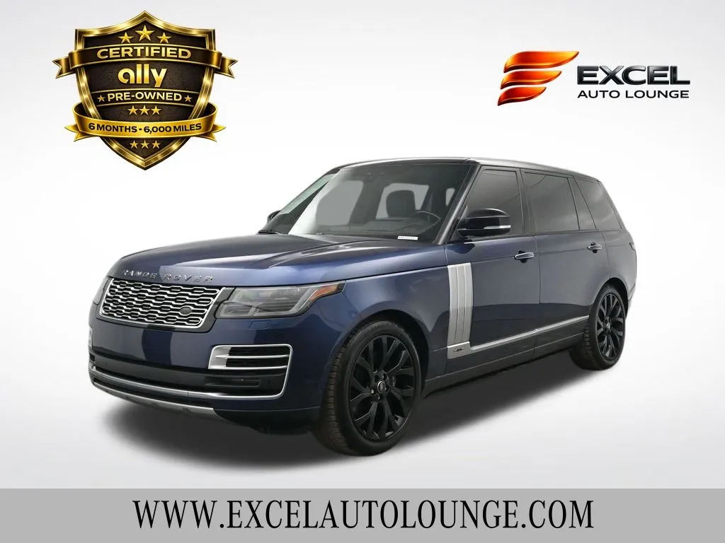 Blue 2019 Land Rover Range Rover SVAutobiography for sale in Hightstown, NJ