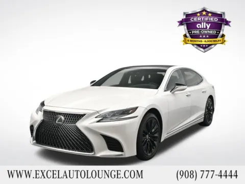 White 2018 Lexus LS 500 Base for sale in Hightstown, NJ