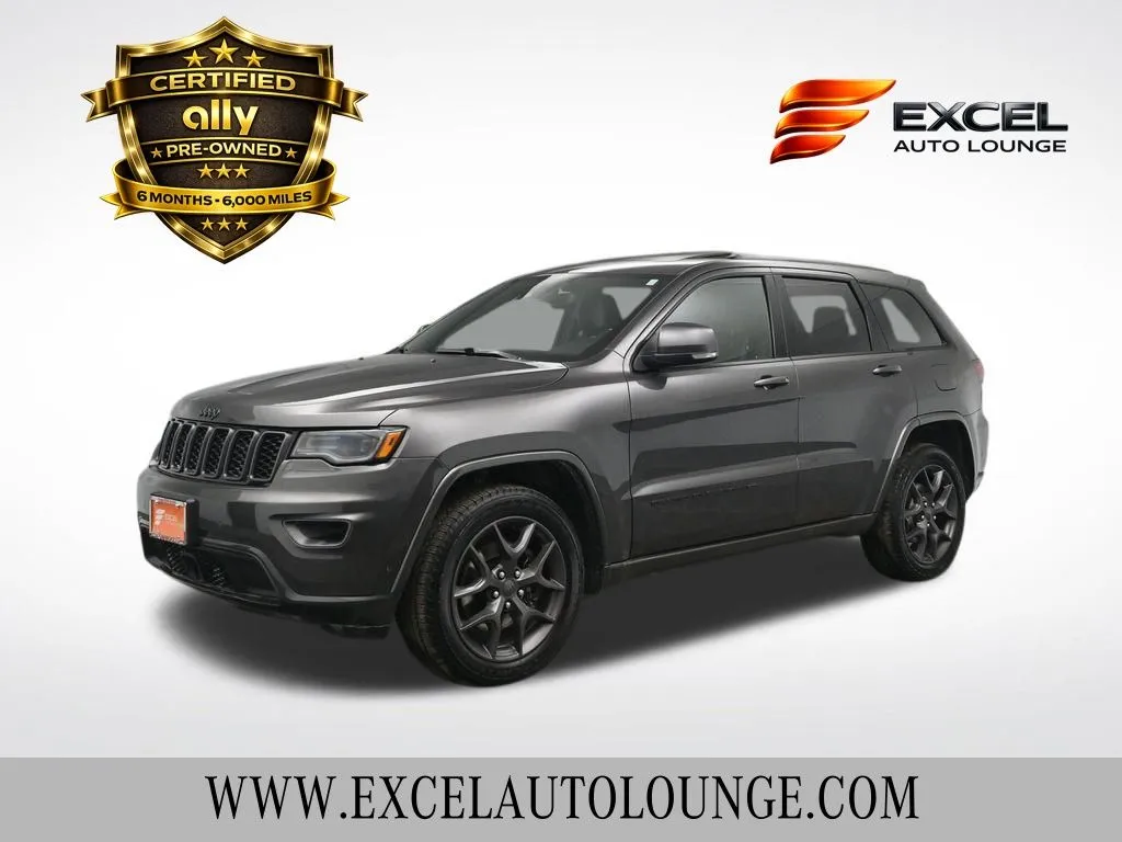 Gray 2021 Jeep Grand Cherokee 80th Anniversary Edition for sale in Hightstown, NJ