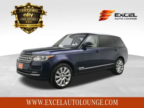 Blue 2016 Land Rover Range Rover 5.0L V8 Supercharged for sale in Hightstown, NJ