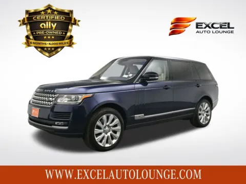 Blue 2016 Land Rover Range Rover 5.0L V8 Supercharged for sale in Hightstown, NJ