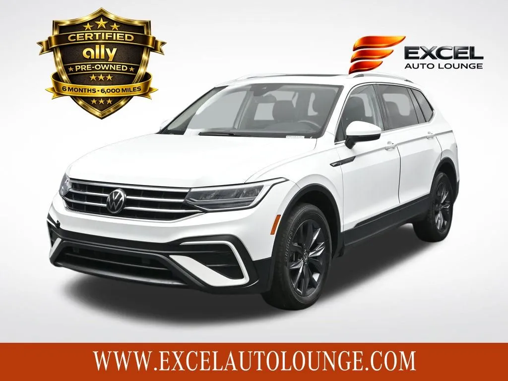 White 2022 Volkswagen Tiguan 2.0T SE for sale in Hightstown, NJ