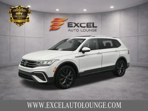 White 2022 Volkswagen Tiguan 2.0T SE for sale in Hightstown, NJ