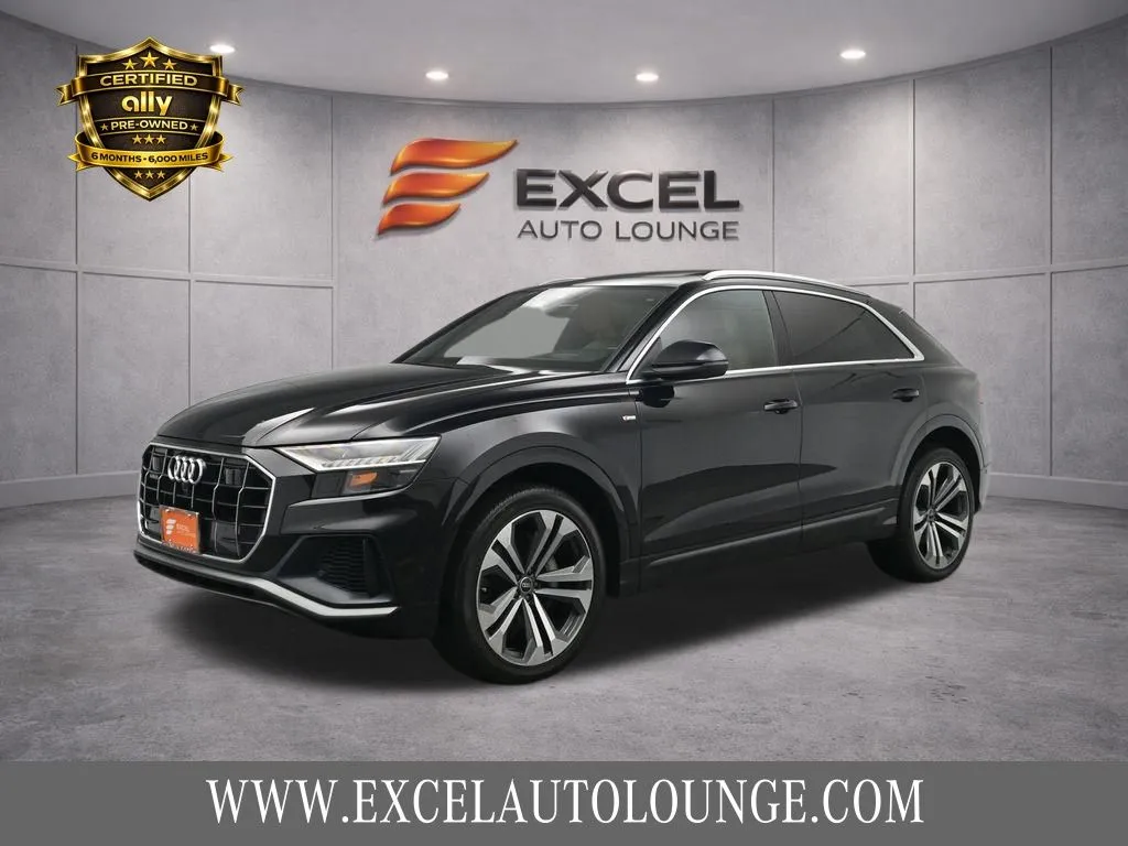 Black 2021 Audi Q8 55 Prestige for sale in Hightstown, NJ