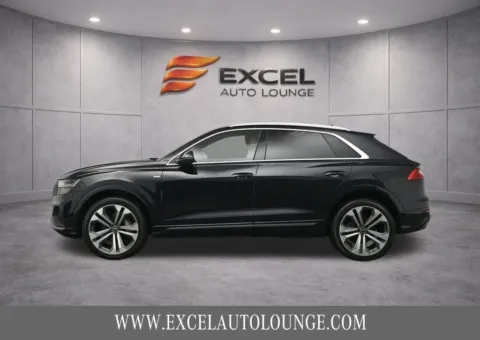 Another view of 2021 Audi Q8 55 Prestige for sale in Hightstown, NJ at Excel Auto Lounge