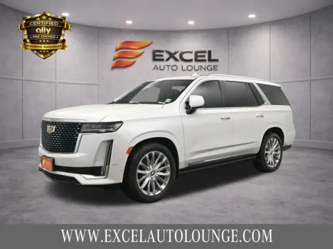 White 2021 Cadillac Escalade Premium Luxury for sale in Hightstown, NJ