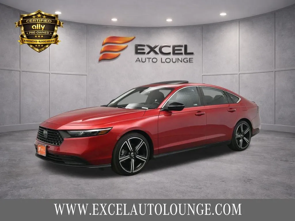 Red 2023 Honda Accord Hybrid Sport for sale in Hightstown, NJ