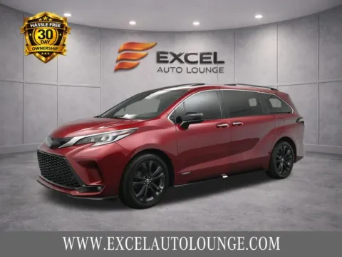 Red 2021 Toyota Sienna XSE for sale in Hightstown, NJ