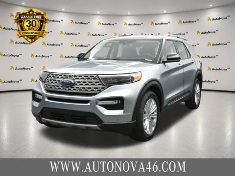 Silver 2020 Ford Explorer Limited for sale in Hightstown, NJ