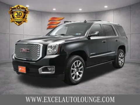 Black 2015 GMC Yukon Denali for sale in Hightstown, NJ