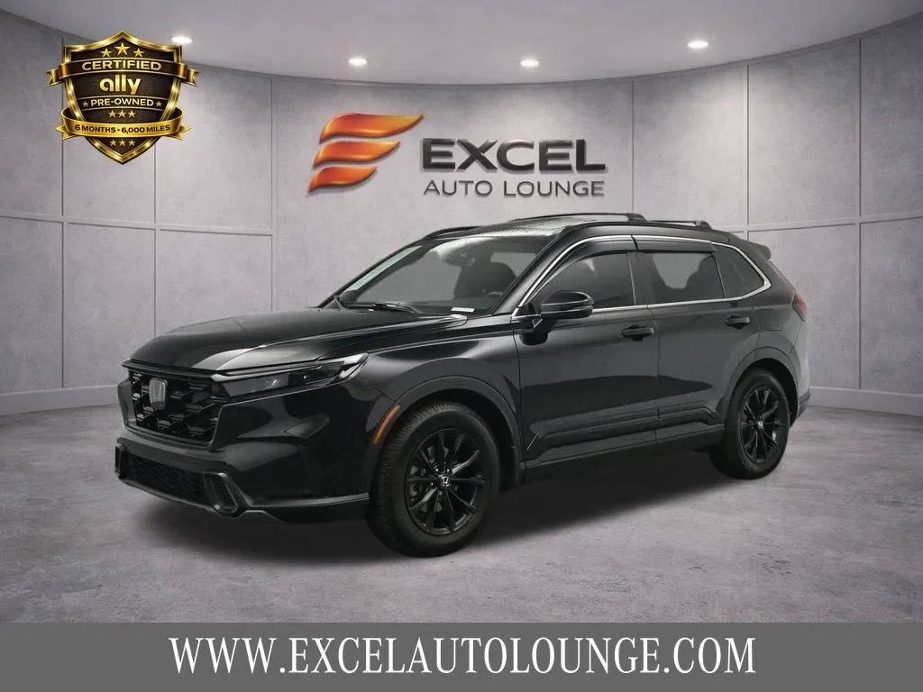 Black 2024 Honda CR-V Hybrid Sport-L for sale in Hightstown, NJ