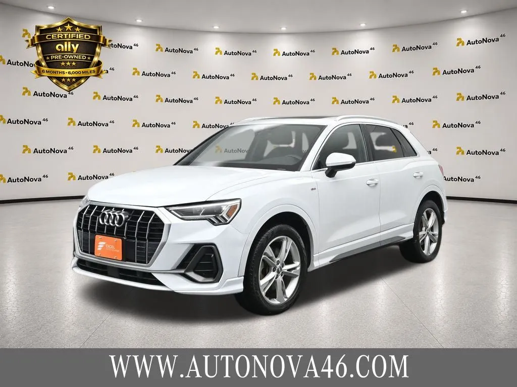 White 2020 Audi Q3 Premium Plus S line for sale in Hightstown, NJ