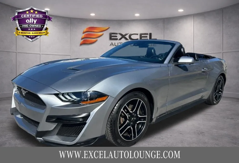 Silver 2023 Ford Mustang EcoBoost Premium for sale in Hightstown, NJ