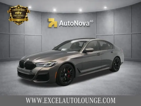 Gray 2023 BMW 5 Series M550i xDrive for sale in Hightstown, NJ