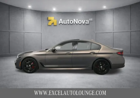 Another view of 2023 BMW 5 Series M550i xDrive for sale in Hightstown, NJ at Excel Auto Lounge