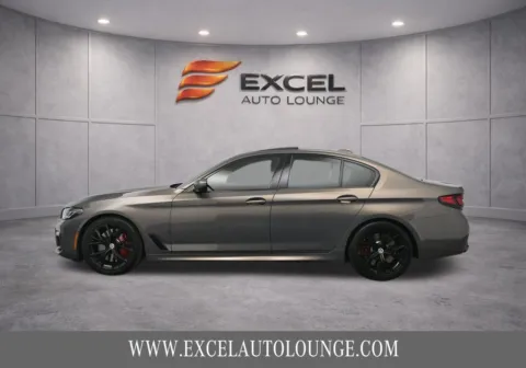 Another view of 2023 BMW 5 Series M550i xDrive for sale in Hightstown, NJ at Excel Auto Lounge