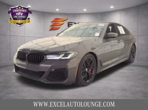 Gray 2023 BMW 5 Series M550i xDrive for sale in Hightstown, NJ