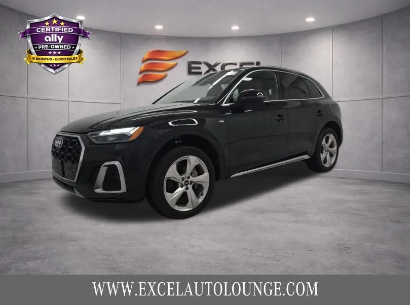 Black 2023 Audi Q5 45 S line Premium for sale in Hightstown, NJ