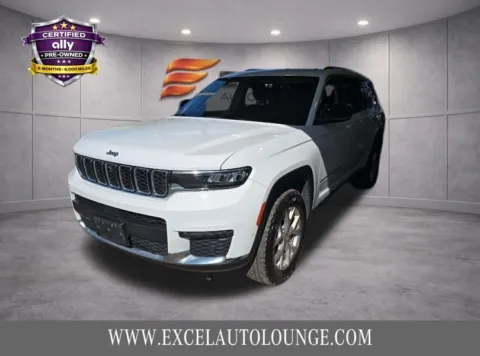 White 2022 Jeep Grand Cherokee L Limited for sale in Hightstown, NJ