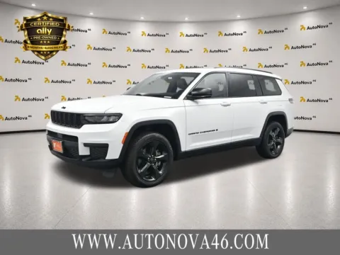 White 2023 Jeep Grand Cherokee L Altitude for sale in Hightstown, NJ