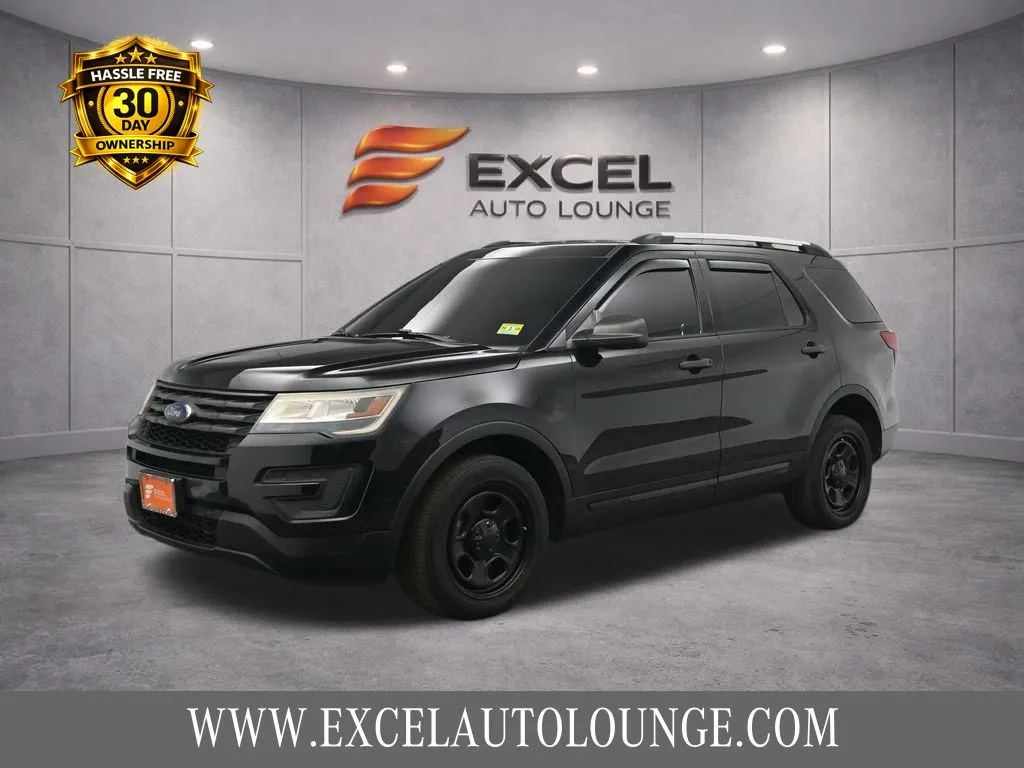 Black 2016 Ford Utility Police Interceptor for sale in Hightstown, NJ
