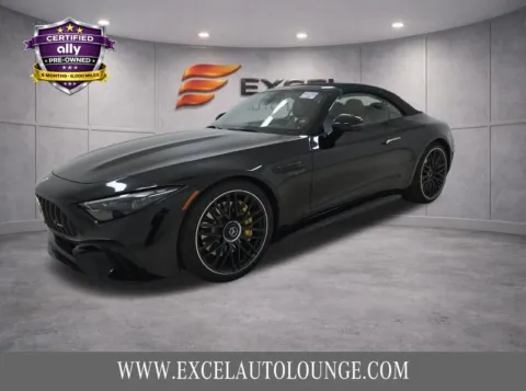 Black 2022 Mercedes-Benz SL-Class SL 63 AMG for sale in Hightstown, NJ