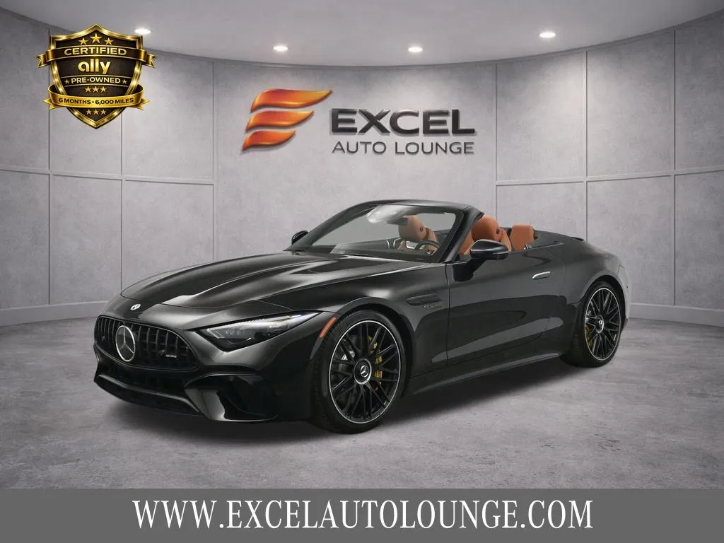 Black 2022 Mercedes-Benz SL-Class SL 63 AMG for sale in Hightstown, NJ