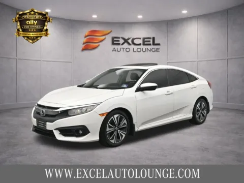 White 2016 Honda Civic EX-T for sale in Hightstown, NJ