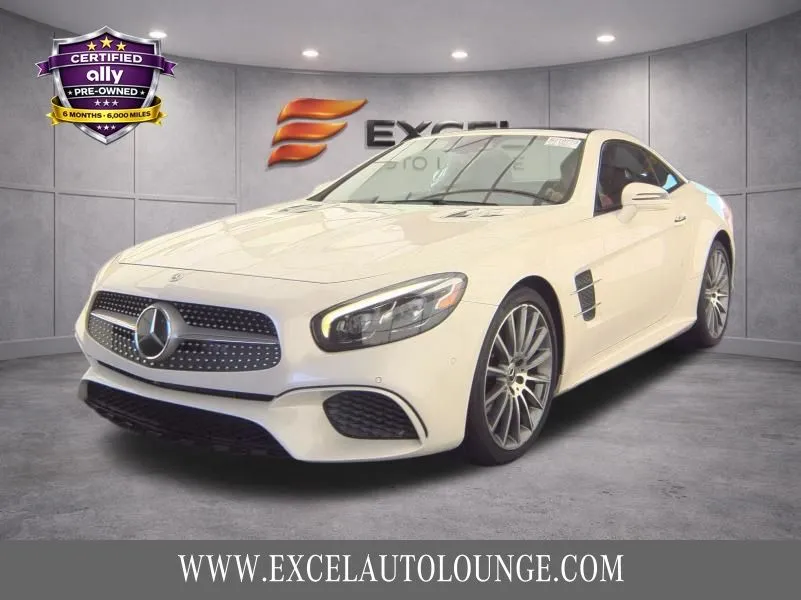 Black 2018 Mercedes-Benz SL-Class SL 550 for sale in Hightstown, NJ
