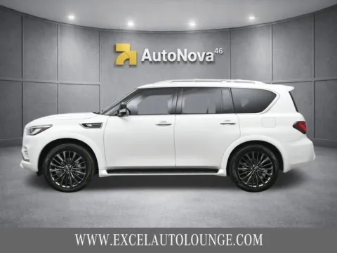 Another view of 2021 INFINITI QX80 Premium Select for sale in Hightstown, NJ at Excel Auto Lounge