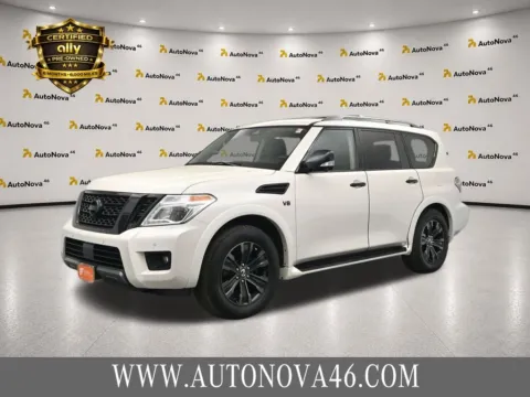 White 2020 Nissan Armada Platinum for sale in Hightstown, NJ