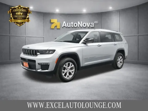 Silver 2021 Jeep Grand Cherokee L Limited for sale in Hightstown, NJ
