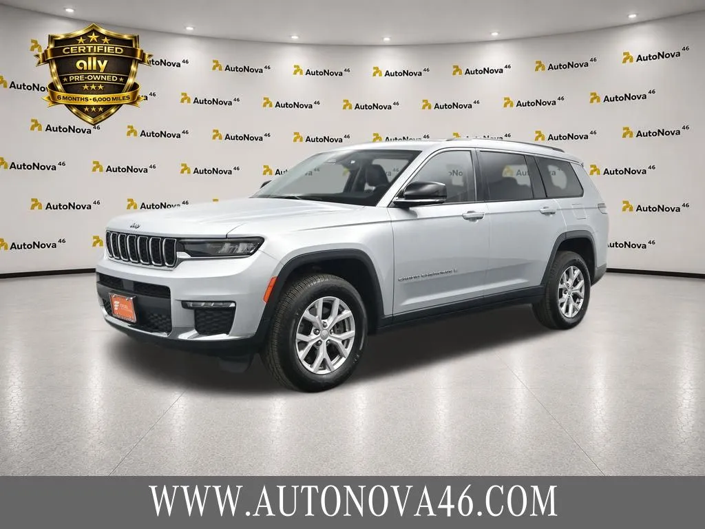 Silver 2021 Jeep Grand Cherokee L Limited for sale in Hightstown, NJ