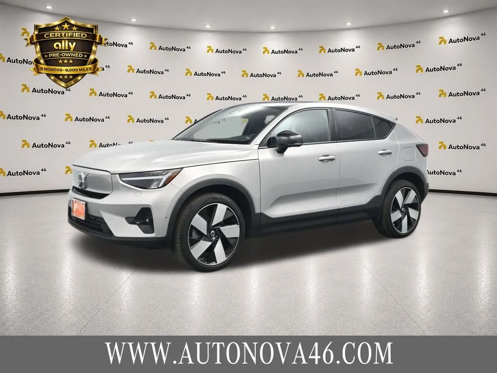 Silver 2023 Volvo C40 Recharge Pure Electric Ultimate for sale in Hightstown, NJ
