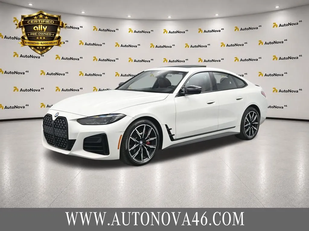 White 2023 BMW 4 Series M440i xDrive for sale in Hightstown, NJ