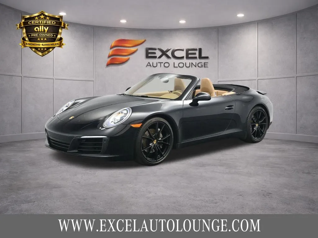 Black 2017 Porsche 911 Carrera for sale in Hightstown, NJ