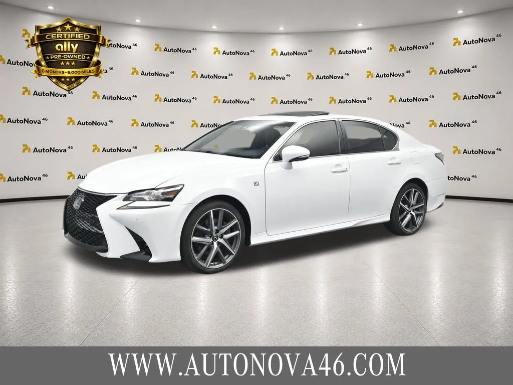 White 2018 Lexus GS 350 F Sport for sale in Hightstown, NJ