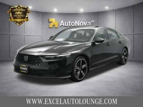 Black 2023 Honda Accord Hybrid Sport for sale in Hightstown, NJ